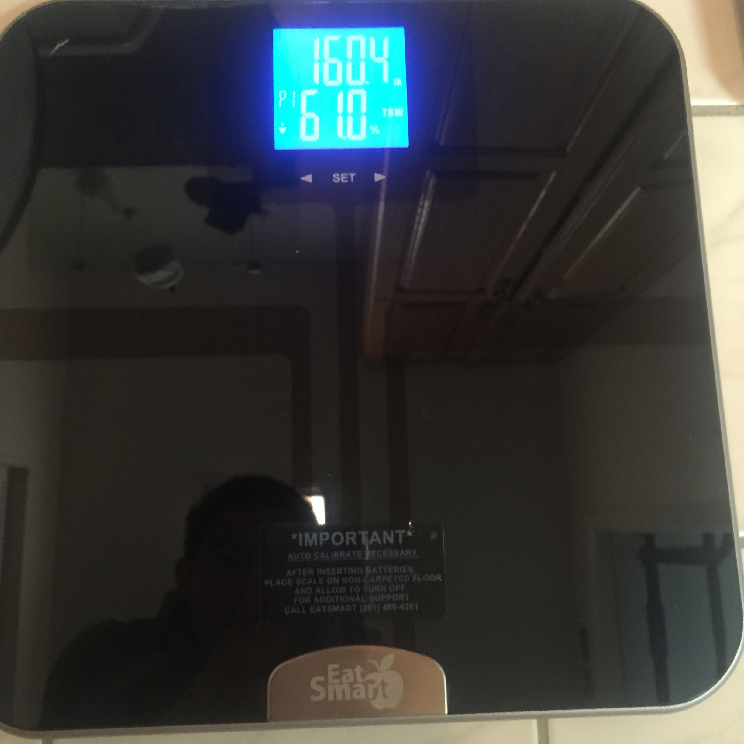 EatSmart Precision GetFit Digital Body Fat Scale